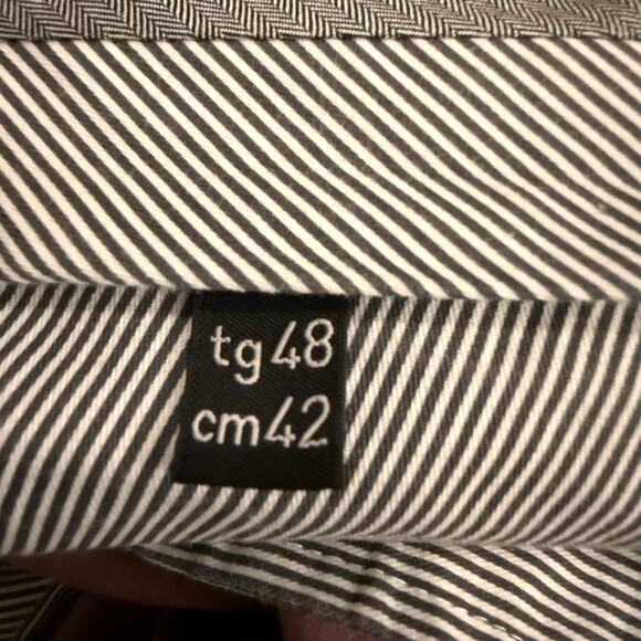 Ermenegildo Zegna Pants Mens 48R 32x32 Premium Trousers Stretch 100% Cotton - Picture 12 of 13